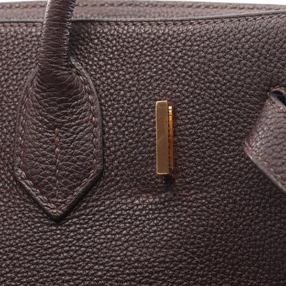 Hermes Birkin 30 Chocolat Handbag — view 8