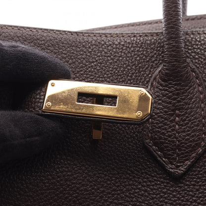 Hermes Birkin 30 Chocolat Handbag — view 7