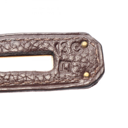 Hermes Birkin 30 Chocolat Handbag — view 5