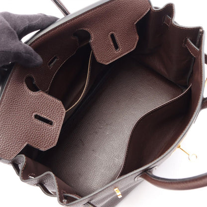 Hermes Birkin 30 Chocolat Handbag — view 3