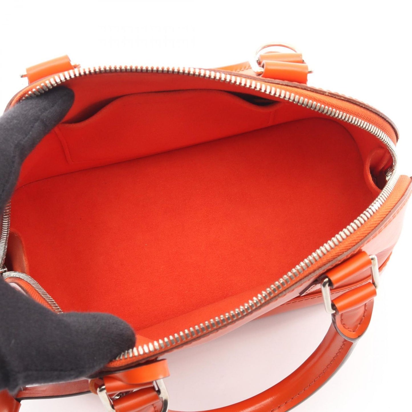 Louis Vuitton Handle Alma BB 2-Way Pimont Leather Handbag — view 3