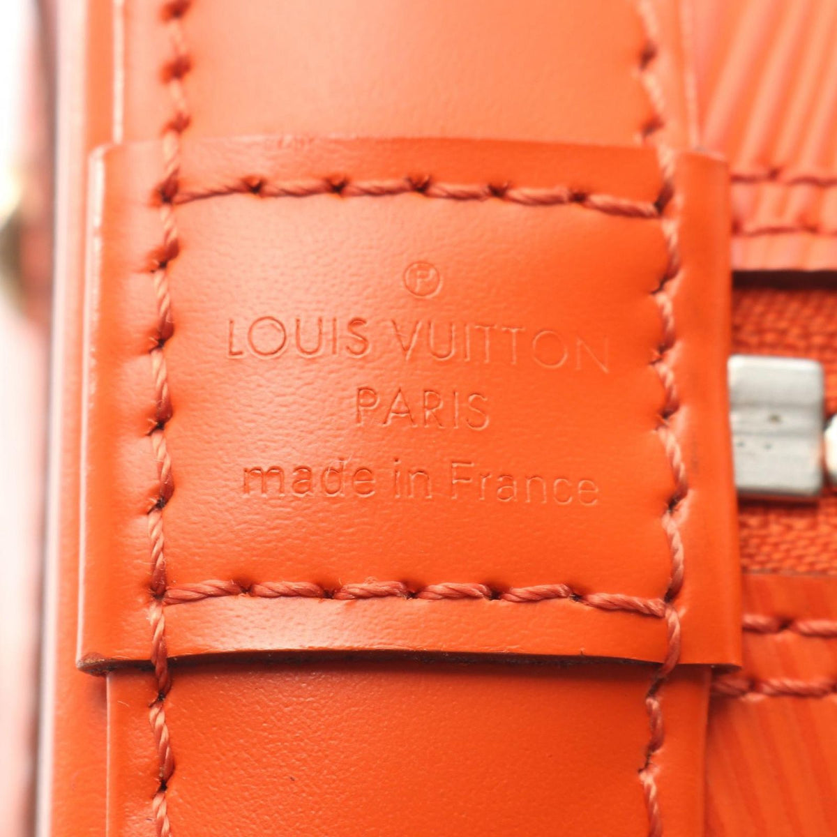 Louis Vuitton Handle Alma BB 2-Way Pimont Leather Handbag — view 4