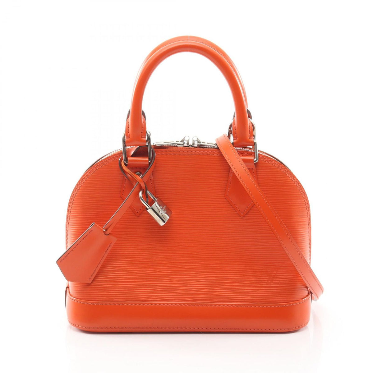 Louis Vuitton Handle Alma BB 2-Way Pimont Leather Handbag