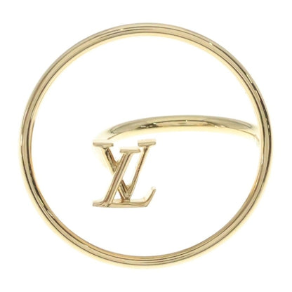Louis Vuitton Bague LV Eclipse Logo Ring Gold