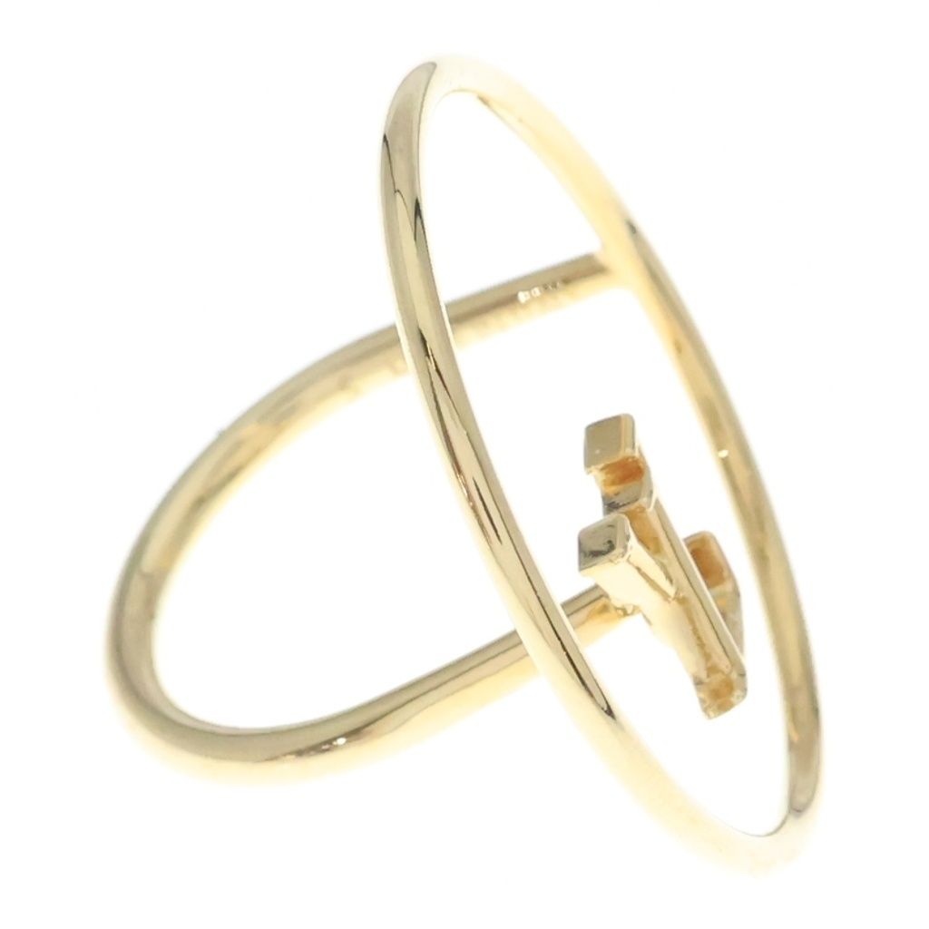 Louis Vuitton Bague LV Eclipse Logo Ring Gold — view 3