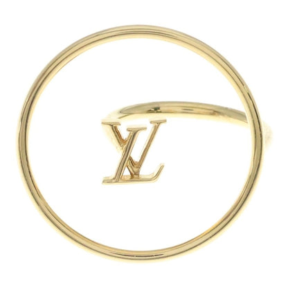 Louis Vuitton Bague LV Eclipse Logo Ring Gold