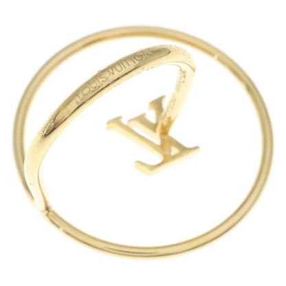 Louis Vuitton Bague LV Eclipse Logo Ring Gold — view 5