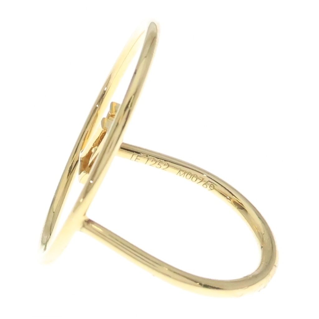 Louis Vuitton Bague LV Eclipse Logo Ring Gold — view 4