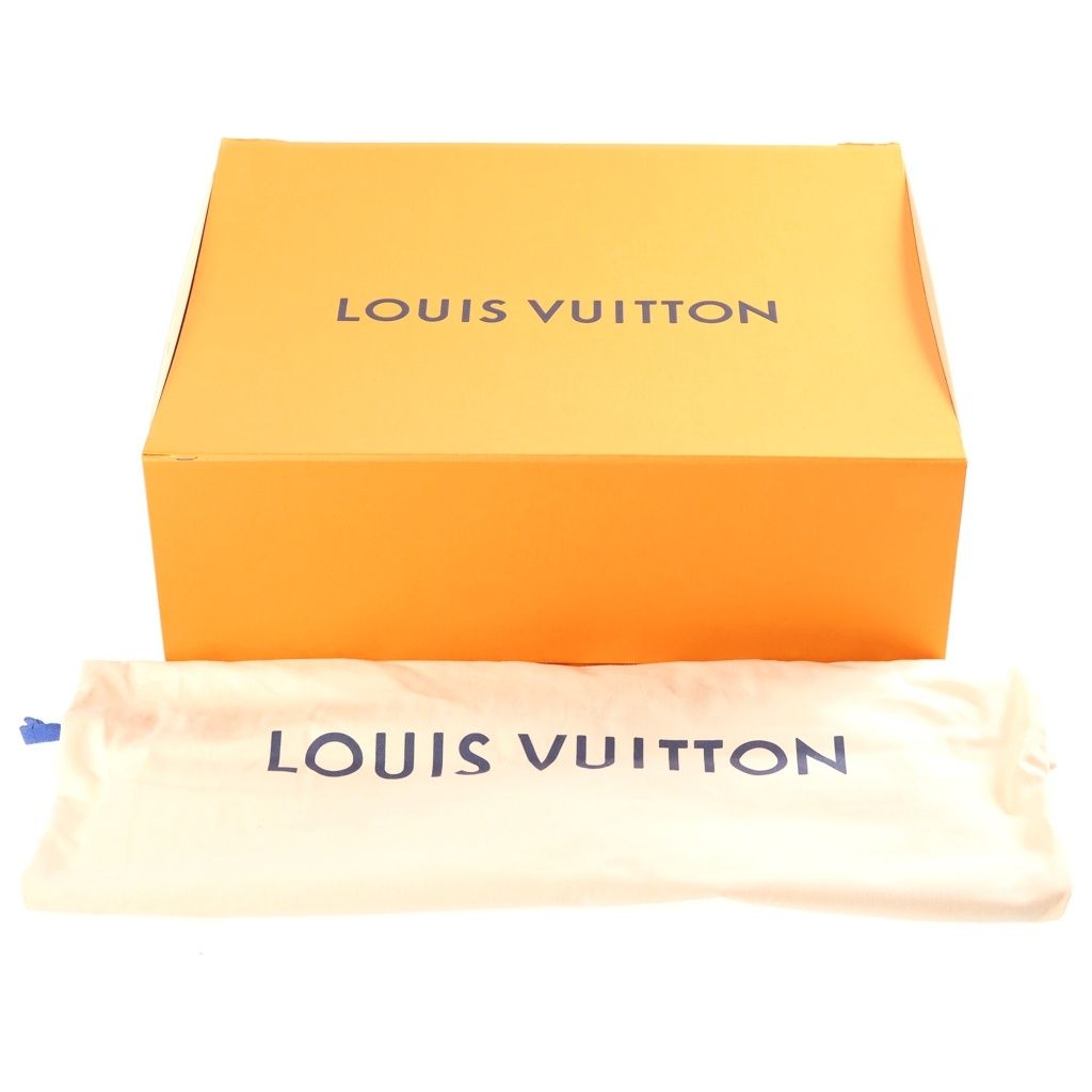 Louis Vuitton Monogram Wash Denim Montsouris Backpack Canvas Blue — view 8