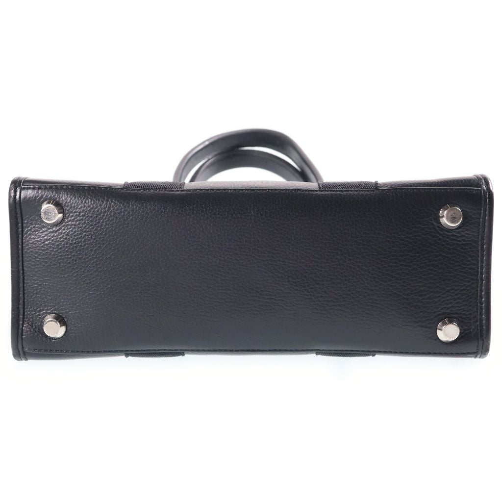 Balenciaga Logo Print Tote Bag Black — view 4