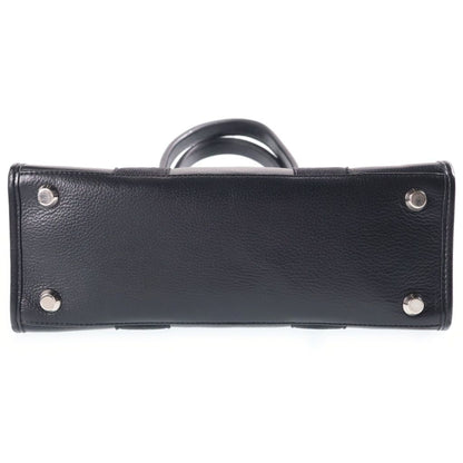 Balenciaga Logo Print Tote Bag Black — view 4