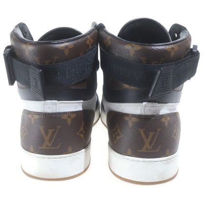 Louis Vuitton Rivoli Trainer Boot Sneakers Line Monogram Leather High Cut 9.5 — view 3