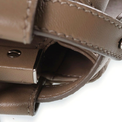 Fendi Peekaboo Mini 2-Way Shoulder Bag Handle Beige — view 7