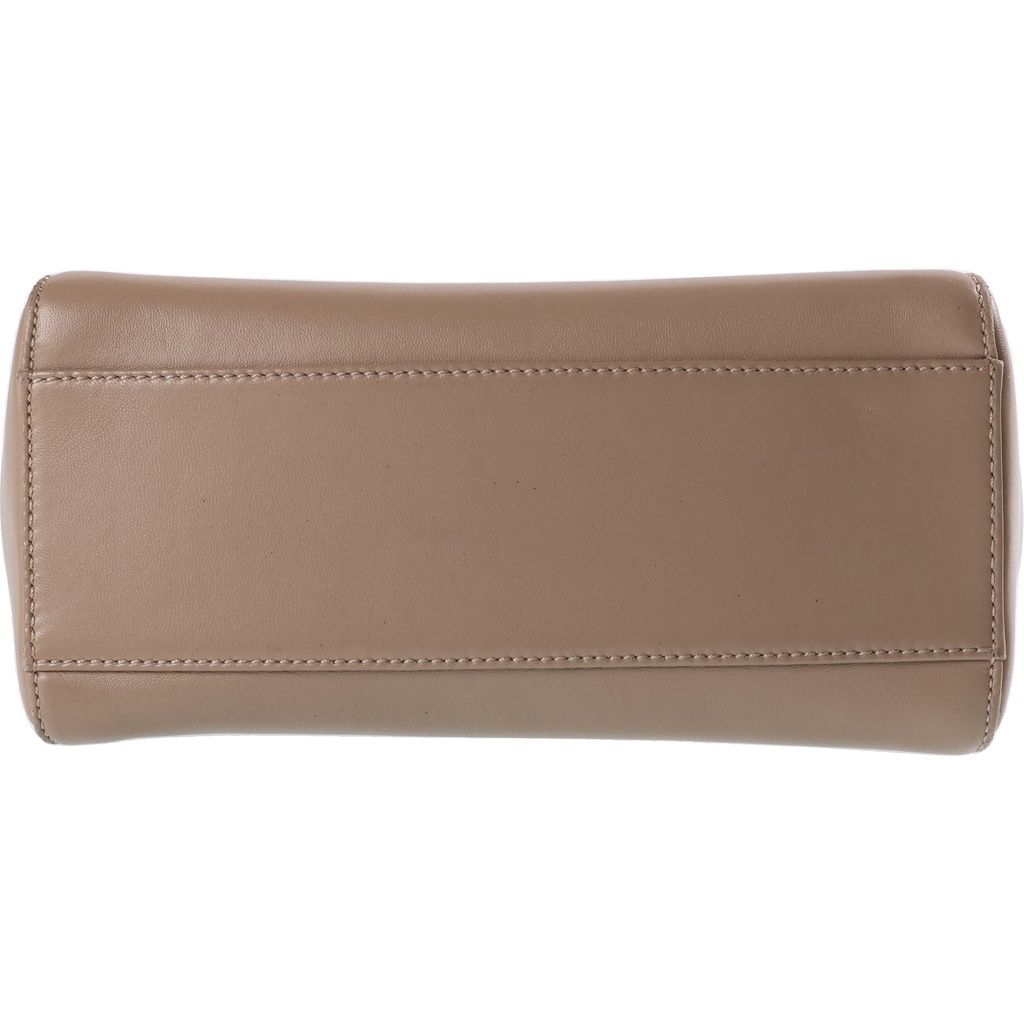 Fendi Peekaboo Mini 2-Way Shoulder Bag Handle Beige — view 4