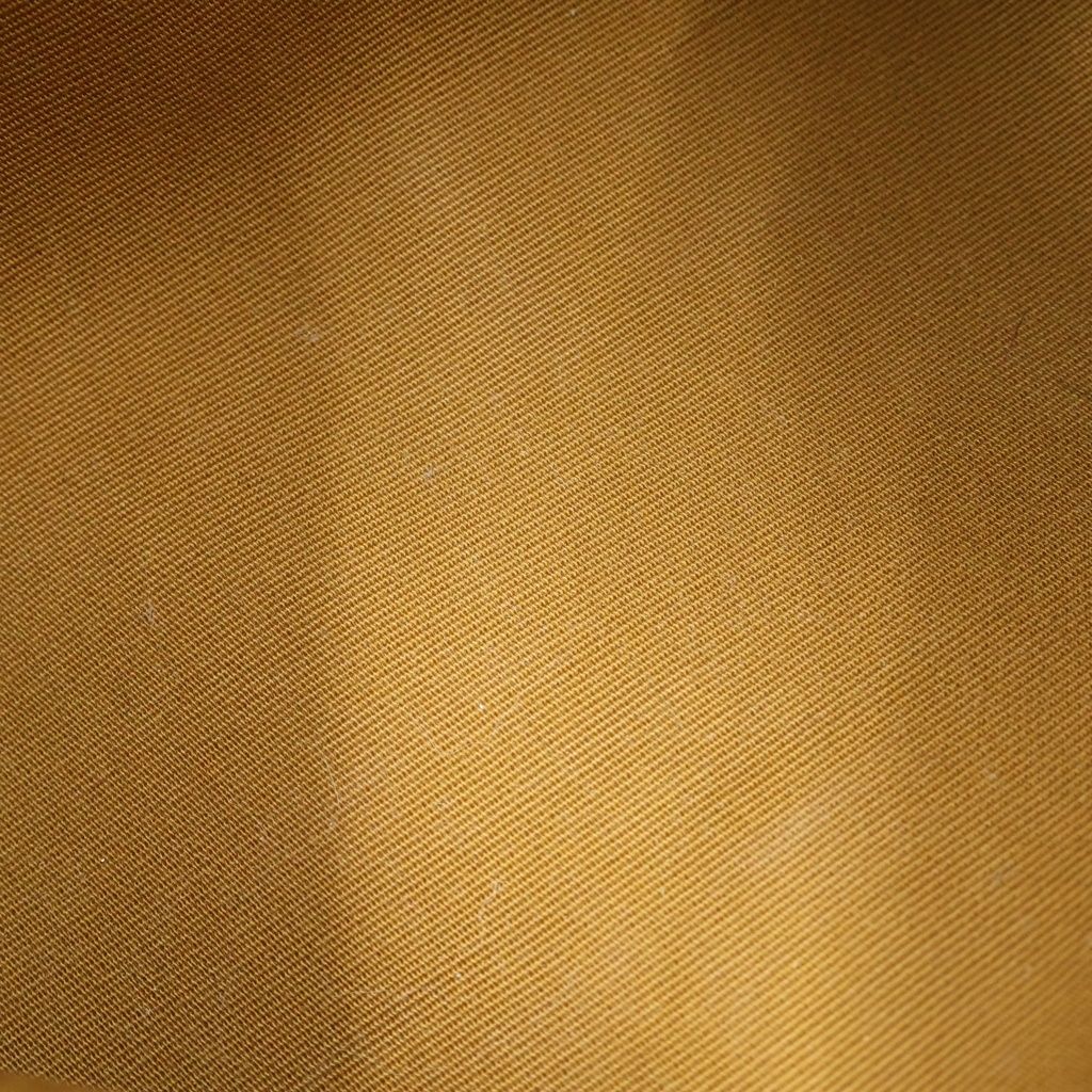 Celine Triomphe Canvas Leather Chain Clutch Shoulder Bag Gold White Brown — view 7