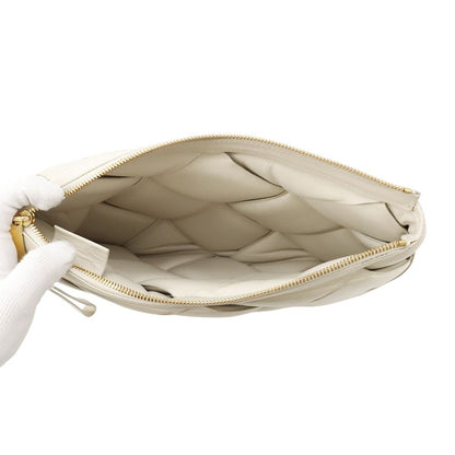Bottega Veneta Clutch Maxi Intrecciato Leather — view 5