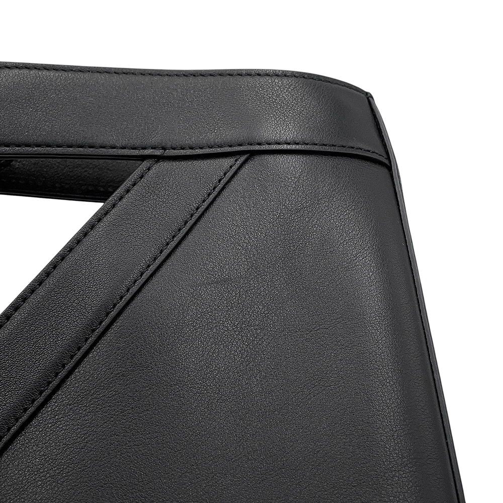 Saint Laurent Paris Handle Bucket Calf Leather 2-Way Black — view 8