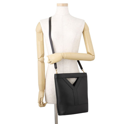 Saint Laurent Paris Handle Bucket Calf Leather 2-Way Black — view 5