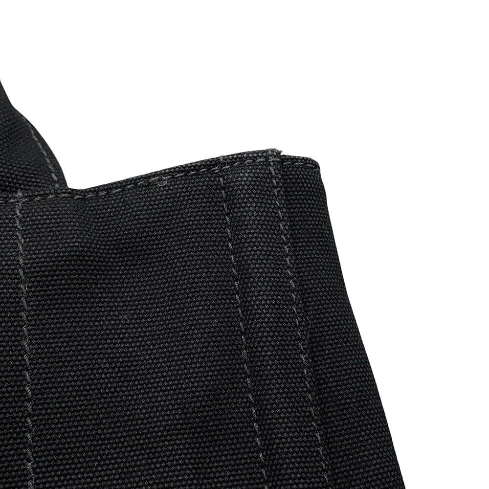 Prada Tote Bag Canapa View Canvas B Black — view 7