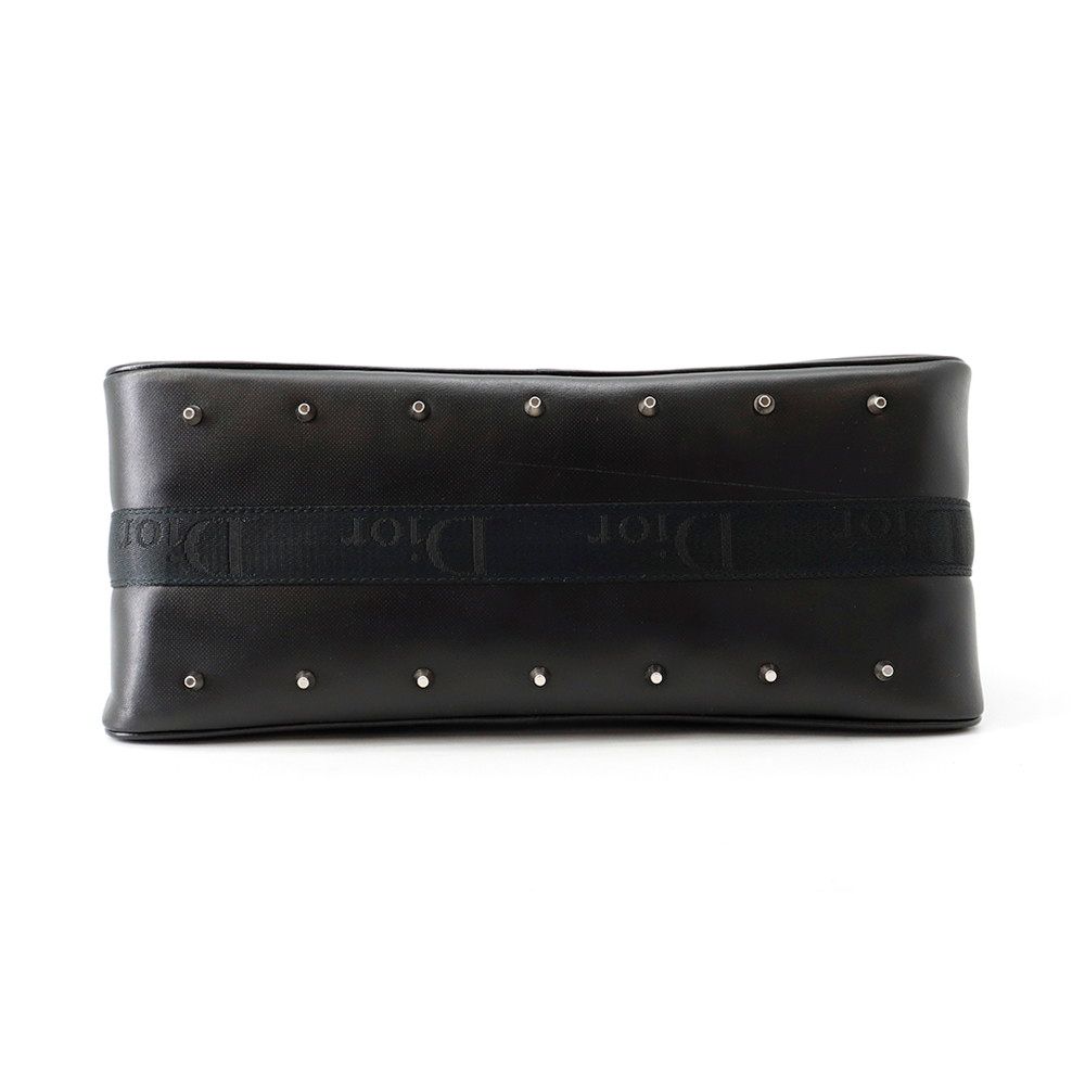 Dior Handle Hardcore Rhinestone 2-Way Shoulder Black Handbag — view 3