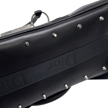 Dior Handle Hardcore Rhinestone 2-Way Shoulder Black Handbag — view 8