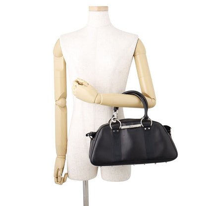 Dior Handle Hardcore Rhinestone 2-Way Shoulder Black Handbag — view 4
