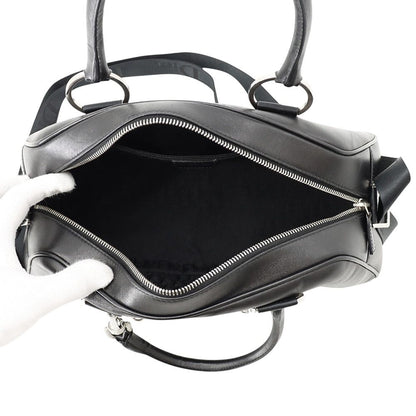 Dior Handle Hardcore Rhinestone 2-Way Shoulder Black Handbag — view 6