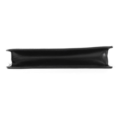 Celine Clutch Triomphe Calfskin Black — view 3