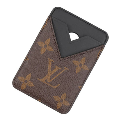 Louis Vuitton Card Case Magsafe Monogram Macassar Magnet
