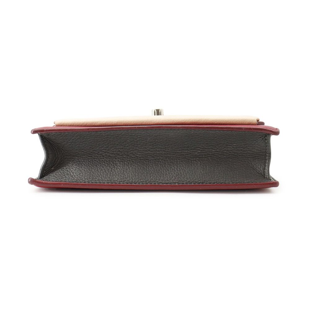 Louis Vuitton Chain Shoulder Bag Calf Leather Pochette Lockme — view 3