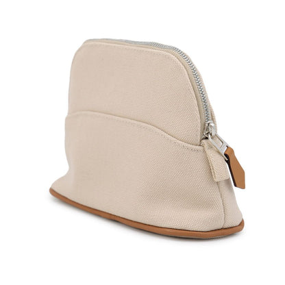 Hermes Pouch Bolide Mini Natural Silver Cotton Case — view 2