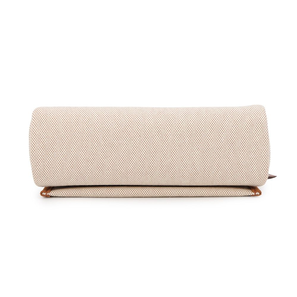 Hermes Shoulder Bag Herbag Zip Mini Ecru Gold Silver Toile Ash Vache Hunter — view 3