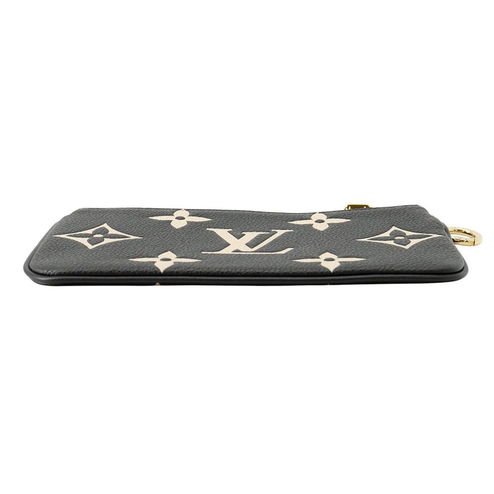 Louis Vuitton Pouch Monogram Empreinte Pochette Trio LV Crafty M Black — view 3