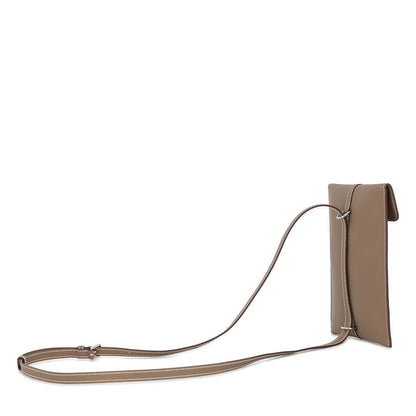 Hermes Shoulder Bag Glenan to Go Etoupe Silver Swift — view 2