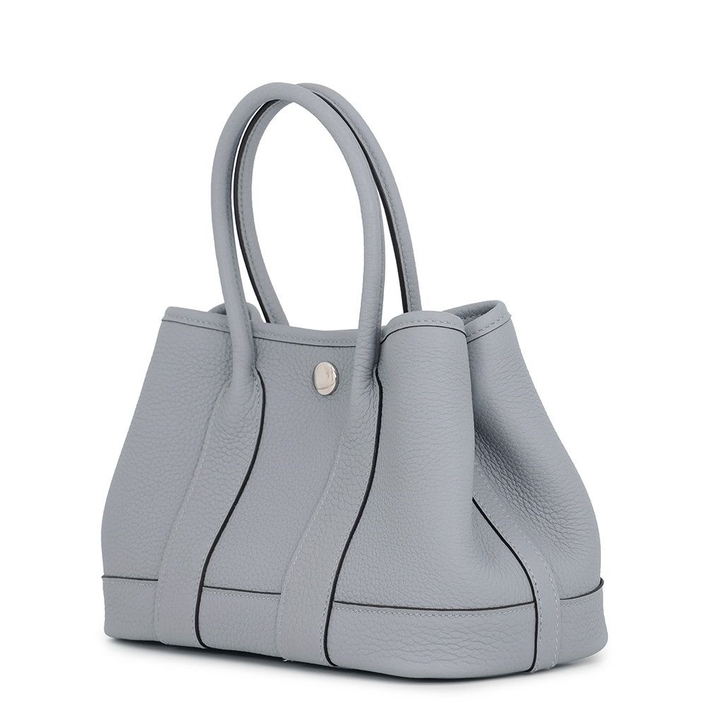 Hermes Tote Bag Neo Garden 23 Party Gris Perle Silver Togo — view 2