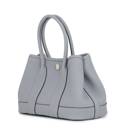 Hermes Tote Bag Neo Garden 23 Party Gris Perle Silver Togo — view 2