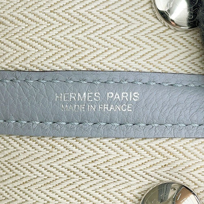 Hermes Tote Bag Neo Garden 23 Party Gris Perle Silver Togo — view 6