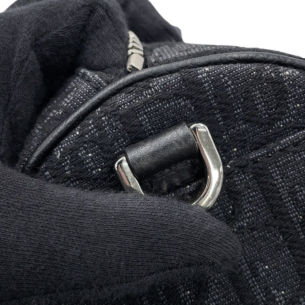 Dior Shoulder Bag Oblique Jacquard Roller Black — view 7