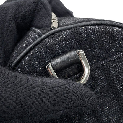 Dior Shoulder Bag Oblique Jacquard Roller Black — view 7