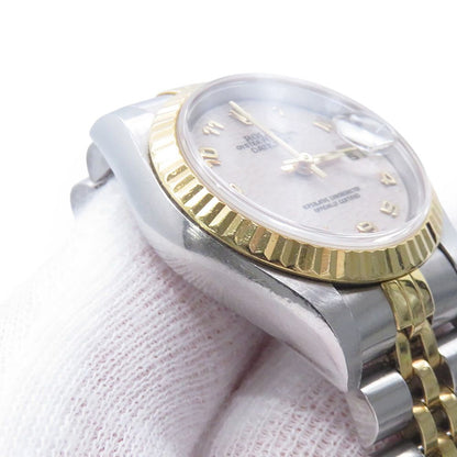Rolex Datejust Number Watch 18K Yellow Gold Ivory Computer Dial — view 5
