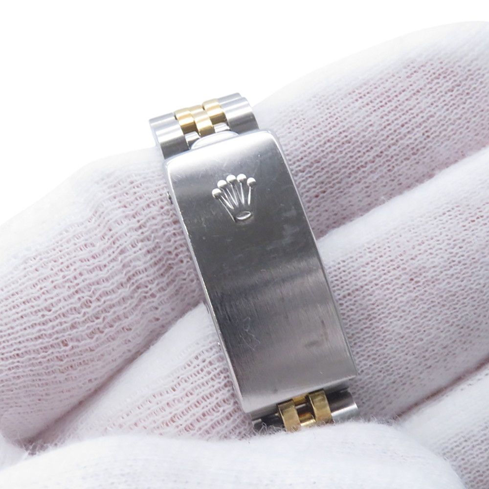 Rolex Datejust Number Watch 18K Yellow Gold Ivory Computer Dial — view 8