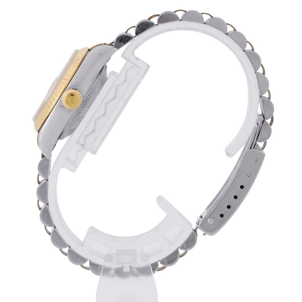 Rolex Datejust Number Watch 18K Yellow Gold Ivory Computer Dial — view 2
