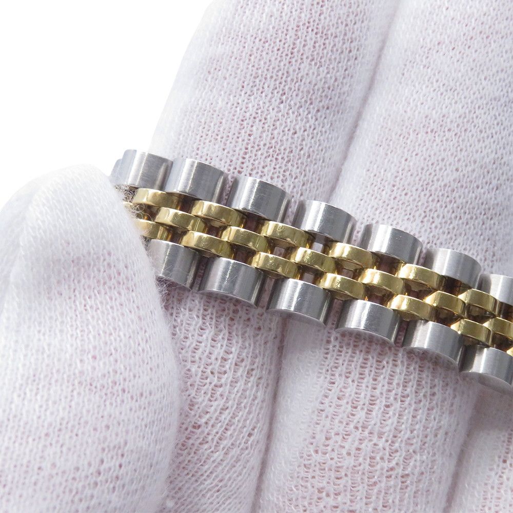Rolex Datejust Number Watch 18K Yellow Gold Ivory Computer Dial — view 7
