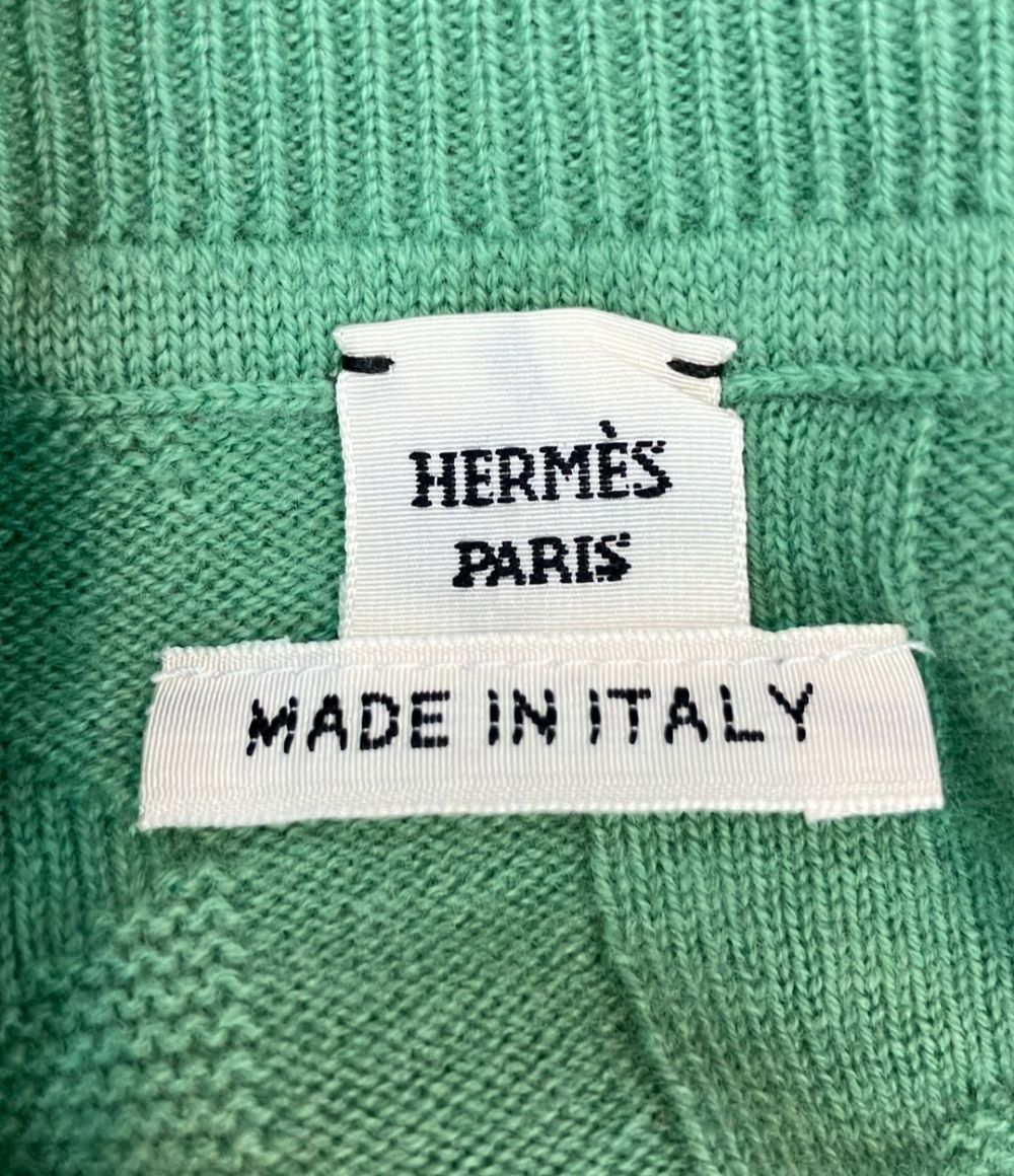 Hermes Short Sleeve Knit Jacquard Sweater 36 — view 3