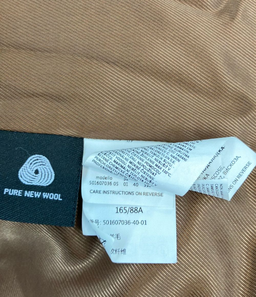 Max Mara Weekend Chesterfield Long Coat Wool Button Camel 40 — view 6