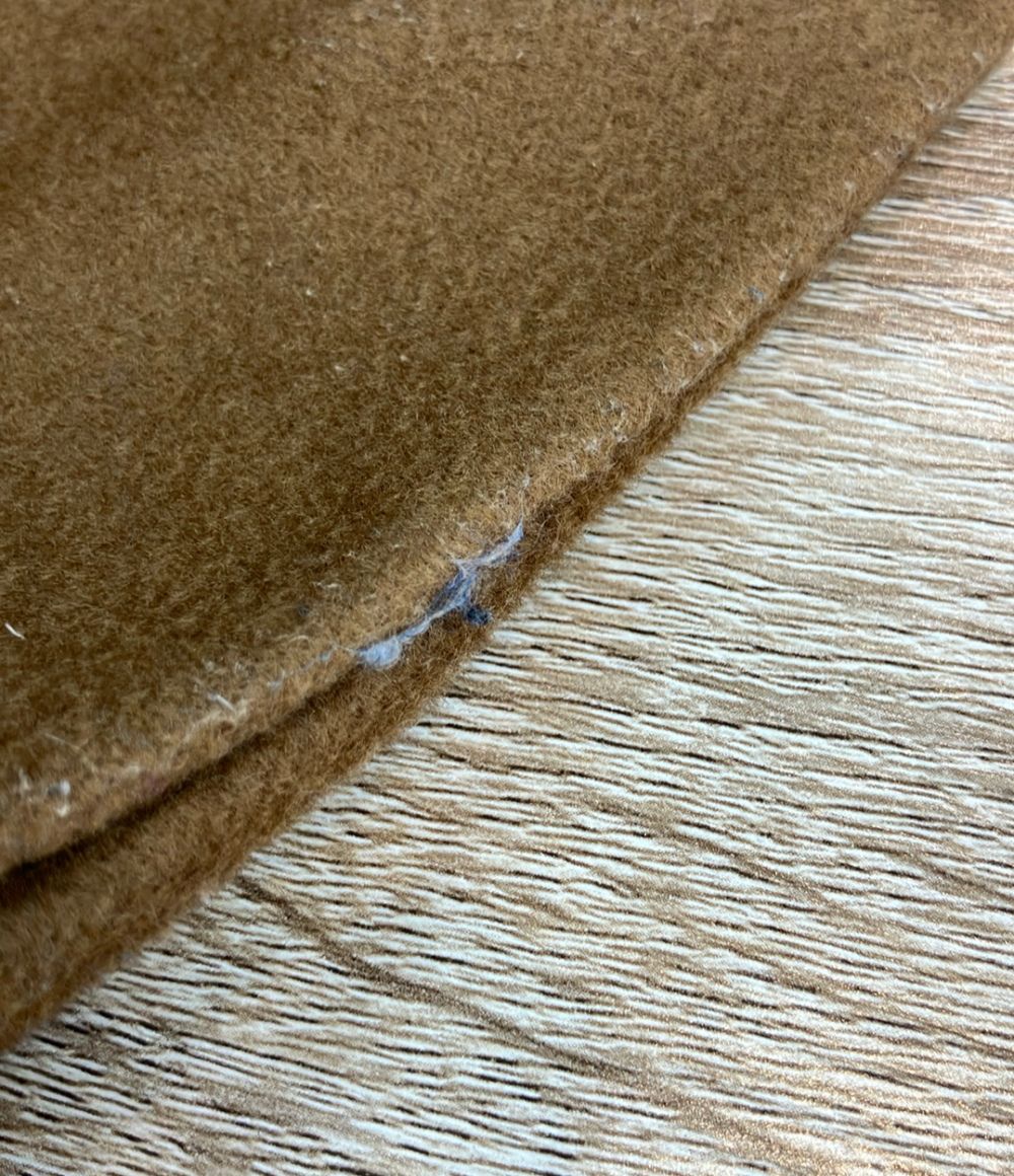 Max Mara Weekend Chesterfield Long Coat Wool Button Camel 40 — view 7