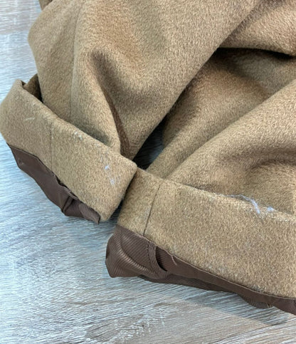Max Mara Weekend Chesterfield Long Coat Wool Button Camel 40 — view 8