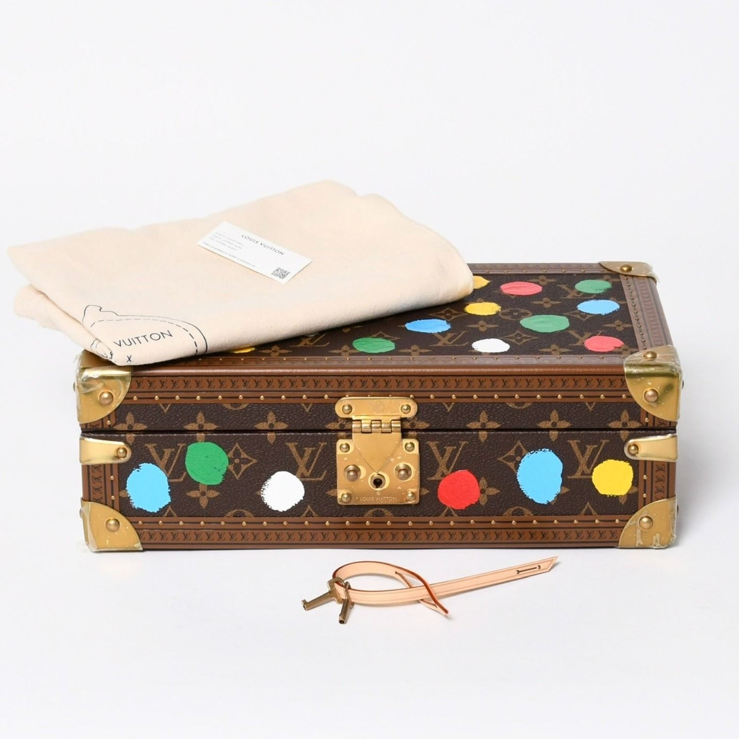 Louis Vuitton Super Rare Watch Trunk LV YK Yayoi Kusama Coffret