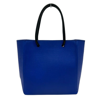 Balenciaga Tote Bag Shopping Xxs Blue Leather — view 3