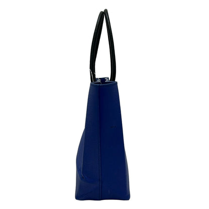 Balenciaga Tote Bag Shopping Xxs Blue Leather — view 4